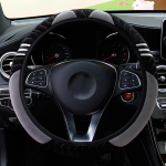 15 colių automobilio vairo dangtis elastingas &scaron;iltas neslystantis rato dangtis Automobilių priedai kava