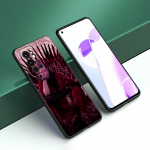 Anime Sukuna Jujutsu Kaisen telefono dėklas OnePlus 7T 8T 9RT 10R Pro 6T Nord 2T CE2 N10 N20 N100 N200 ACE 5G mink&scaron;tas juodas dangtelis OnePlus 6
