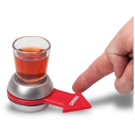 La fl&egrave;che de la boisson plateau avec fl&egrave;che, 1 verre
