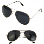 Lauko Veidrodis Wayfarer Unisex Frog Multicolor Trend Akiniai nuo saulės Subtilūs papuo&scaron;alai Gold Frame pilka