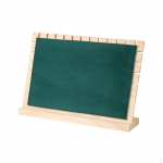 Elegant Wooden Jewelry Stand for Necklace Organization in Home Or Store balta