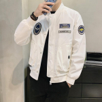 Pilotinė striukė vyri&scaron;ka pavasario ir rudens striukė vyri&scaron;ka amerikieti&scaron;ka beisbolo uniforma funkcionali vėjo rudens darbo striukė M