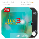Originali DHS Hurricane 3 Neo stalo teniso guma lipni profesionali stalo teniso guma Nereikia stiprintuvo Black H39 T2.1