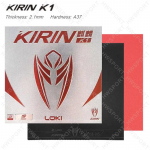 LOKI KIRIN K1 K3 stalo teniso guma Nelipnus stalo teniso gumos lapas su i&scaron; anksto suderinta torto kempinėle 2,1 mm K1 Black