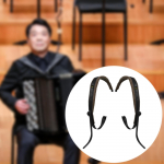 Akordeono dirželiai 1 pora Patogūs grojimo muzikos instrumentų priedai Stori