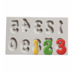 Sugar Craft Didžiosios/Raidė/Skaičius Silikoninė Fondant Forma Tortų dekoravimo Įrankiai &Scaron;okolado Forma Numerals