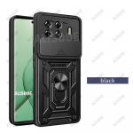 &Scaron;arvuotas dėklas Tecno Spark 20C 20 Pro Plus 10 10C 4G dėklas su slankiojančia kameros apsauga, žiediniu stovu, dangtelis Tecno Spark 20 Pro+ Capa Spark 20 Pro Plus juoda