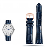 Klasikinis 19MM 20MM 21MM karvės odos laikrodžio dirželis Longines Masters Collection L3 L4 L2.628/L2.673 laikrodžiui su drugelio užsegimu 19mm