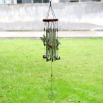 Dideli vėjo varpeliai, varpeliai, variniai vamzdeliai, vėjo varpeliai, durų pakabinimo ornamentas, namų dekoras, lauko kiemas, sodo namų dekoras