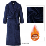 Coral Velvet chalatas du&scaron;o kimono chalatas žiemai Naujas vyri&scaron;kas namų dėvėjimas laisvas pastorintas pižama 4XL