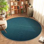 Apvalus kilimas miegamojo arbatos staliukas prie lovos studija Etninė prabangi svetainės sofa &Scaron;iaurės &scaron;alių kilimas 120 * 120cm