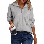 Moteri&scaron;ki negabaritiniai megztiniai ilgomis rankovėmis, spalvoti mar&scaron;kinėliai, laisvalaikio vir&scaron;ūnės L smėlis