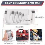 PVC Chamfering Tool Pipe Burring Tubing Plumbing Reamer Chamfer from 1-1/4 to 4-inch 6 Sizes