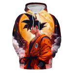 2024 m. naujas Dragon Ball Z Son Goku 3D spausdintas pavasario rudens laisvalaikio megztiniai Madingi megztiniai Megztiniai Gatvės drabužiai L