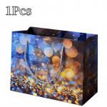 10 vnt. Laimingo laiko dovanų mai&scaron;elis Pakavimo mai&scaron;elis Gimtadienio rankinė Saldainių popierinis mai&scaron;elis Laikymo mai&scaron;elis Kalėdų festivalis S-18x16x10cm