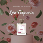 Rožių natūralūs kvepalai vyrams ir moterims 100 ml Stiprus ir ilgai i&scaron;liekantis aromatas | Dovanų rinkinys jai | 100 ML