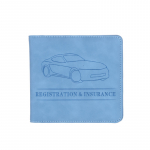 Automobilio draudimo informacijos bylos apsaugos dėklas aplankas PU oda trumpas motociklo vairuotojo pažymėjimo laikymo krep&scaron;ys ID kortelės laikiklis piniginė juoda