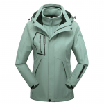Moteri&scaron;ka 3 viename žieminė striukė, sniego striukė, vandeniui atspari, vėjui atspari, flisinė, su pamu&scaron;alu ir parka. L