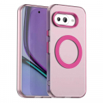 9a Magnetic, skirtas Magsafe Matte telefono dėklas, skirtas Google Pixel 9A Pixel9 A 9Pro XL Candy Color Permatomas kompiuteris + TPU apsauga, smūgiams atsparus buferis for pixel 9A rožinė