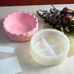 Obuolio apvalus dubenėlis, silikoninės formos, &bdquo;pasidaryk pats&ldquo; žvakių laikymo puodelis, gipso kartono forma, stalo formos, vaisiai, vazonas, augalas, betonas, cemento forma