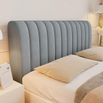 2024 Eleganti&scaron;kas lovos galvūgalio užvalkalas: Mink&scaron;ta, auk&scaron;tos klasės, viską apimanti pagalvėlė rudeniui ir žiemai Headboard Length 160cm | High-Density PP Cotton