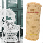 Rod with Rattan Cane Boating in Line Coffee