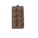 New Silicone Chocolate 6 Shapes Chocolate baking Tools Non-stick Silicone
