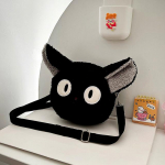 Japoni&scaron;ko stiliaus &bdquo;Kawaii&ldquo; krep&scaron;ys, moteri&scaron;kas animacinis pliu&scaron;inis pečių krep&scaron;ys moterims &bdquo;Crossbody&ldquo; krep&scaron;ys, mažas telefono ir piniginės krep&scaron;ys
