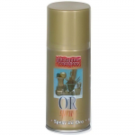 Spray de d&eacute;coration de No&euml;l Or ou Argent 150ml or geltona
