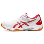 Asics Gel Rocket 10 balti klasikiniai raudoni unisex sportbačiai 1073A047-100 47