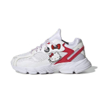 Hello Kitty x adidas Astir J Balti Ry&scaron;kiai Raudoni Vaikų Sportbačiai Debesų Balti Pagrindiniai Juodi GX1877 34