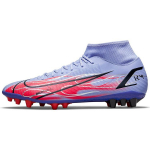 Nike Kylian Mbapp&eacute; x Mercurial Superfly 8 Academy AG Flames Unisex sportbačiai Violetiniai &Scaron;viesiai er&scaron;kėtuoginiai Indiginiai Burst DJ3984-506 40