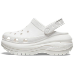 Crocs Mega Crush Mediniai Batai Balti Unisex Sportbačiai 207988-100 38-39 white