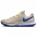 NikeCourt Zoom Vapor Cage 4 Rafa Smėlio spalvos Žaidimo Karali&scaron;ka Mėlyna Vyri&scaron;ki Sportbačiai Rožiniai Universitetiniai Mėlyni Balti DD1579-104 42.5
