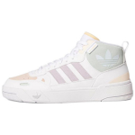 Adidas Originals Post Up Patogūs Neslystantys Patvarūs Lengvi Vidutinio Auk&scaron;čio Riedlentės Batai Moteri&scaron;ki Riedlentės Batai Balti H00223 36⅔