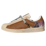 Adidas Originals Han Meilin X Superstar 80S Wu Ma Leather Low-top sportbačiai unisex sportbačiai smėlio spalvos rudi ID4383 36