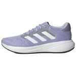 Adidas Response Runner Patogūs Universalūs Neslystantys Patvarūs Žemi Bėgimo Bateliai Unisex Bėgimo Bateliai Violetinės Baltos IH6109 41⅓