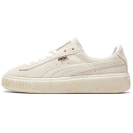 Puma Suede Platform Žemi Moteri&scaron;ki Kedai Off-White Gold 365621-02 39