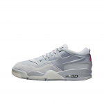 Air Jordan 4 RM Wolf Grey Vyri&scaron;ki sportbačiai Neutral-Grey Varsity-Red FQ7939-005 41