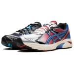 Kith X Marvel Super Villainai X Asics GT-2160 Venom Patvarūs žemi bėgimo bateliai Unisex sportbačiai Juodi Mėlyni 1203A660 42
