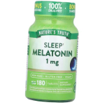 Melatoninas, Melatoninas 1, Nature's Truth 180 tabl. (72509010) 180tab