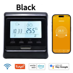 Tuya WiFi Programuojamas Termostatas 90~230V 16A I&scaron;manus Temperatūros Reguliatorius Elektrinei &Scaron;ildymo Sistemai Nuotolinis Valdymas Programėle Veikia su Alexa Google Home With WiFi
