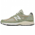 New Balance Teddy Santis X New Balance 990v4 Pagaminta JAV 'Olive Incense' sportbačiai U990GT4 37.5