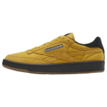 Reebok Club C Revenge Retro Gold vyri&scaron;ki sportbačiai, juodi, neoniniai ir vy&scaron;niniai, 100032999 44.5 brown