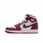 Air Jordan 1 High OG Auk&scaron;takulniai Krep&scaron;inio Batai GS Balti Raudoni FD1437-160 EU 37.5 raudona