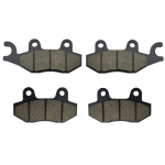 Skirta Yamaha YFM 700R YFM700R Raptor YFM700 2006-2015 YXR450 Rhino YXR 660 2004-2007 motociklo priekinėms ir galinėms stabdžių kaladėlėms Front Left