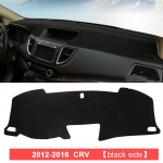 Skirta Honda CR-V CRV CR V 4-os kartos 2012 2013 2014 2015 2016 Automobilio prietaisų skydelio uždangalas kilimėlis Prietaisų skydelio apsauga nuo saulės Kilimėlis Neslystantys kilimėliai Aksesuarai Black Side