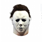 Helovino kaukė Michael Myers Balta latekso kaukė Filmo Cosplay Rave vakarėlis Siaubo žudikas Michael Myers kaukė Pok&scaron;tų rekvizitas Vaikų dovanos black