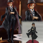 18cm Bungo Stray Dogs Figūrėlė Nakahara Chuuya Dazai Osamu PVC Veiksmo Figūrėlė Kolekcionuojamas Modelis Žaislai Vaiki&scaron;ka Dovana Ornamentai Lėlė Žaislas