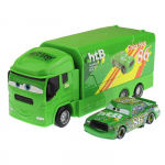 Disney Pixar Cars Sunkvežimis su automobiliu Žaibas Makvynas Lydinio Metalinis Modelis Karalius Čikas Hiksas Metalinis Liejimo Lenktyninis Vaikams Kalėdinė Dovana